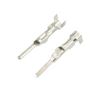 100 PCS 1.5 Series Crimp Male Spade Connector Terminal DJ611-1.5A Automotive Connector Inserting Spring Pin Splice Wire Terminal