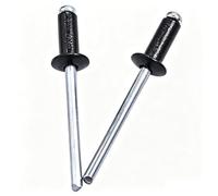 100 Pcs Aluminum Blind Rivets, 3.2mm Dome Head Pop Rivets for Metal, Sheet, Automotive, Marine(3.2x14mm)