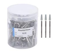 100 PCS Barril de Taladro de Clavos de Taladro de Taladro Tungsteno de Acero Profesional Redonda de Taladro de Taladradina con Caja de Almacenamiento