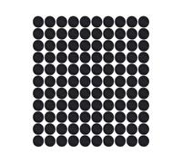 100 Pcs de Casquillo de Esponja Negra para Auricular Tapa de Almohadillas de Reemplazo de la Cubierta para Auricular