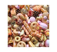 100 PCS diy resin accessories for phone cases, nails, bagsand memory albums, handmade cards Type 5