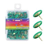 100 Pcs Drawing Pins Thumb Tacks Push Decorative Pushpins Poster Message Board For Notice Photos Push Map Message Drawing Thumb