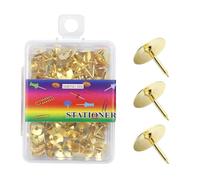 100 Pcs Drawing Pins Thumb Tacks Push Decorative Pushpins Poster Message Board For Notice Photos Push Map Message Drawing Thumb