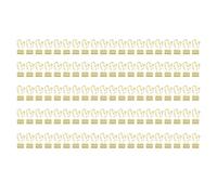 100 Pcs Gold Animal Shape Binder Clips, Small Metal Paper Clamps with Strong Clamping Force, Cute Long Tail Mini Binder Clips for Office School Home Organization and Gift