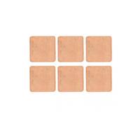 100 Pcs Heatsink Copper Pad Copper Thermal Pad for Desktop Laptop IC Chip Graphics Card CPU VGA RAM VRAM PS5 M.2 SSD 20x20x1.2mm