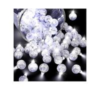 100 Pcs Led Balloon Light White Mini Round Led Balls Lights Small Waterproof Led Ball Lamp for Balloon Paper Lantern Birthday