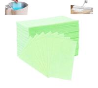 100 Pcs Multi-Surface Floor Cleaner Tablets,Fast Dissolvable and Ultra-Concentrated,Portable Mopping Solution,Multi-Effect Floor Cleaning Sheets for Hardwood,Tile,Laminate & More (green)