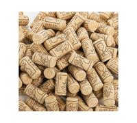 100 Pcs Natural Wine Corks 2.1x 4mm Premium Straight Cork Stopper Natural Wooden Corks Excellent for Bottled Wine, Beer Bottles