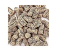 100 Pcs Natural Wine Corks Premium Straight Cork Stopper, Excellent for Wine Bottles, Beer Bottles