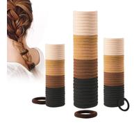 100 Pcs para el pelo, fuertes y sin costuras, de algodón, para mujeres, hombres y niños, accesorios versátiles para el cabello