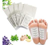 100 PCS Parches Detox para Pies, Parches Desintoxicantes 100% Naturales Parches Para Los Pies, Alivian el Dolor y Mejoran el Sueño, Aceleran Metabolismo, Eliminan la Humedad y el Frío