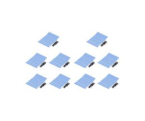 100 Pcs RJ45 Port Hub Anti Dust Cover with Proprietary Lock and Key
