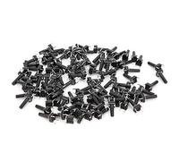 100 Pcs Tactile Push Button Switches | DIP 6x6x15mm Momentary Micro Switch for Electronics/DIY Projects | DC 12V 50mA Engineering Plastic