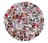 100 pegatinas de Helluva Boss Pegatinas de graffiti impermeables Anime Helluva Boss DIY Equipaje Nevera Ordenador Portátil Skateboard Pegatinas Combinación Personalizada No Repetido