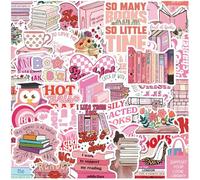 100 Pegatinas De Libros, Series De Lectura, Grafitis, Set De Nerd - Para Decoración De Cuadernos Y Equipajes