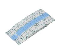 100 pegatinas de paleta de manos de maquillaje, adhesivo transparente impermeabilizante, cinta cosmética para artista, paleta de papel, película de PU para principiantes