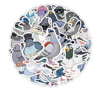 100 Pegatinas De Palomas, Lindas Pegatinas De Dibujos Animados, Pegatinas De Graffiti, Pegatinas De Decoración De Animales, Pegatinas Impermeables, Pueden Decorar Equipaje, Guitarras, Cuadernos
