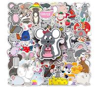 100 Pegatinas De Ratón Para Niños y Niñas, Juego De Animales