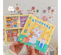 100 Pegatinas Kawaii Chinas Bonitas para Niña, Conejo Lindas - Decorar Agendas, Álbumes de Recortes de Hadas, Cuadernos, Móviles, Ordenadores Portátiles
