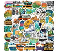 100 Pegatinas, Pegatinas para Exteriores, Decoración, Pegatinas para Manualidades DIY, Pegatinas Autoadhesivas, Pegatinas De Graffiti Impermeables, Adecuadas para Equipaje, Tazas, Cuadernos