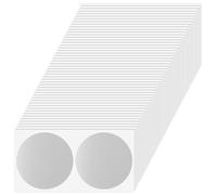 100 pegatinas redondas de 5 cm para rascar, plateadas, para rascar, tarjetas de cumpleaños, sorpresas de cumpleaños, calendario de Adviento, bodas, postales, regalos