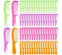 100 peines vibrantes para el cabello, ayudas para el aseo del cabello a granel, paquetes de peines de un solo uso, juego variado para niños, mujeres, hombres, alojamiento, refugio, servicios para