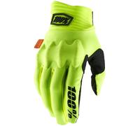 100% Cognito D30 Glove Fluo Yellow / Black S