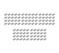100 perillas deslizadoras para mezclador de consola, para potenciómetro, perilla gris