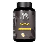 100 Perlas Omega 3 | 2000mg Aceite Pescado EPA DHA | Corazón y Cerebro | + Vitamina E
