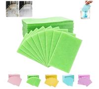100 Piece Multi-Surface Floor Cleaning Tablets,Multiple Effect The Floor Clean,Multi-Effect Dissolvable Pre-Measured Deep Cleaning Solution for Tile & Vinyl Floors,Hardwood (Green, 100 piece)