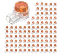 100 Pieces-Digital UY - Conector de cable D K1 para telecomunicaciones - Brida rápida para engarzar 2 núcleos - Scotchlok Connector, cable de red