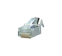 100 Pieza Conector RJ45 E-DATInd.IP20 enchufe - Enchufe RJ45 8 (8) 1401505010-E | Metz | 1401505010-E | Conectores modulares