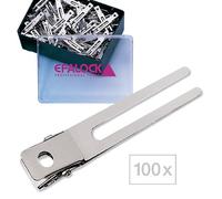 100 Pieza Efalock Pinzas para el pelo de calidad
