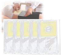 100 Piezas/1 Pack Bolsa De Ostomia Desechable, Bolsa De Colostomia Impermeable, Bolsa Ducha Para Diálisis Peritoneal, Protector Catéter Bolsas Ducha Recortables (Max 35-60mm), Diseño Bolsa Sellada