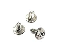100 piezas 6#-32x5/6/8 mm carcasa de PC fuente de alimentación disco duro placa base tarjeta de vídeo tornillo de fijación de cabeza Phillips perno computadora