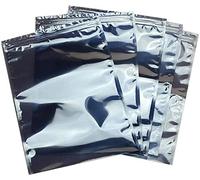 100 Piezas antiestáticas Bolsas resellables para SSD HDD y Dispositivos electrónicos, 15 x 20cm