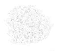 100 piezas Arandela de transistor Arandelas de buje espaciadoras de plástico aisladas Larga vida útil Ligero A prueba de herrumbre para transistores Plástico Blanco 100 piezas (TW-3 (100 piezas))