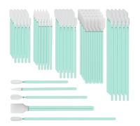 100 Piezas Bastoncillos de Limpieza Bastoncillos Oidos Hisopo Limpieza Cotton Swabs Varias Especificaciones Adecuados para Teclados Placas Base de Ordenadores Pantallas de Teléfonos Móviles Limpiezas