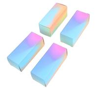 100 Piezas Cajas de Embalaje para Lápiz Labial Diy de Contenedores para Gloss Labial Almacenamiento Práctico y Decorativo para Cosméticos