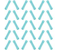 100 Piezas Conector a Tope Sellado Termorretráctil | Compatible Cables Multi-gauge, para Instalaciones Industriales y Reparaciones en Talleres, Uso en Embarcaciones y Automoción