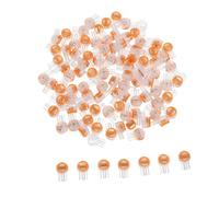 100 Piezas Conector de Empalme K2 Plástico Compacto | Terminal Idc Autodescableador Resistente Corrosión, para Cables Trenzados y Cctv, Uso en Cajas de Conexión y Cableado