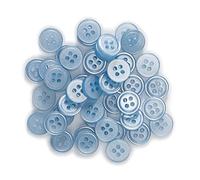 100 piezas de 4 agujeros perla de resina Botones de costura Scrapbooking ropa Inicio Crafts accesorios hechos a mano la tarjeta que hace la decoración de DIY 10-15mm, norte, 15mm