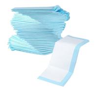 100 piezas de almohadillas de pañales para bebés desechables: almohadillas de cambio de enfermería transpirable impermeable | Grandes a prueba de de 13x18 pulgadas debajo de las almohadillas