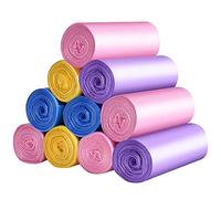 100 Piezas De Bolsas De Basura 45cm × 50cm Duradera Basura Bolsas De Basura ¡Fuerte Y De Mal Gusto General Bolsas De Basura Adecuado Para El Hogar Oficina Al Aire Libre Y!