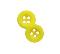 100 piezas de botones de resina de 9 a 15mm con 4 agujeros de colores brillantes para accesorios de costura de prendas de vestir