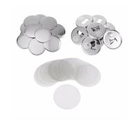 100 piezas de botones metálicos de 58 mm, imanes for nevera, abrebotellas, materiales for hacer botones y alfileres redondos. Uso generalizado