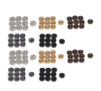 100 Piezas de Cierres de Botones a Presión de 5 Mm 5 Colores Prevención Peso Ligero Botones a Presión en Miniatura Muñeca para Mujeres Hombres Botones Se Adhieren a Telas Faldas