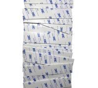 100 piezas de cinta de espuma precortada, cinta de espuma de doble cara,cinta de doble cara para automóviles, tablero de espuma, tiras de comando 3 m,cinta de espuma de doble cara, cinta para carteles