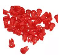 100 piezas de clips rojos para molduras decorativas para Mercedes-Benz R107 W108 W109 W123 R129 A0019882081 NUEVO