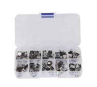 100 Piezas de Conector Hembra Tipo C para USB, Conjunto de adaptadores de Repuesto para reparación de USB, Puerto Hembra Tipo C de Acero Inoxidable para computadoras, teclados,